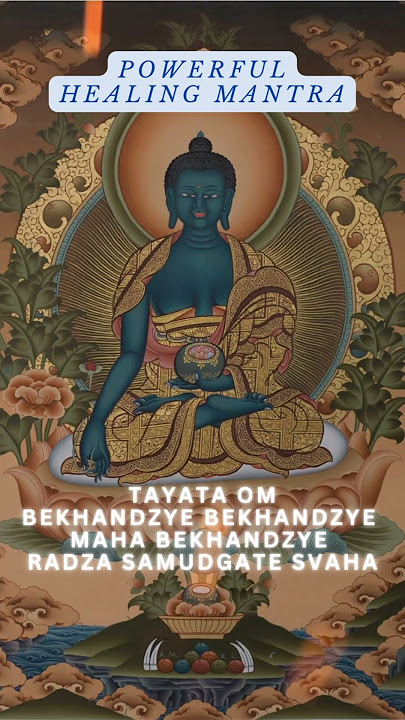 Powerful Healing Mantra (Medicine Buddha #Mantra) #healingmantra #reikimusic #medicinebuddha #reiki