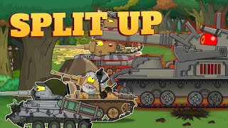 Split up for Survival - Cartoons about tanks