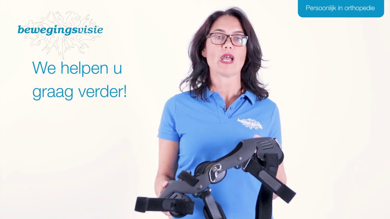 Bewegingsvisie instructievideo voor uw kniebrace