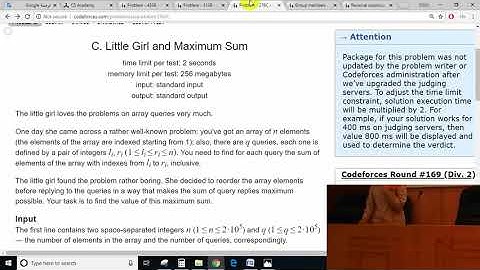 Cumulative Sum   Problem CodeForces 313B    Level 1 Lecture 2 Part 9   JCPC Summer Training 2018