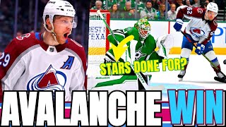 Colorado Beats Stars In Dallas, Game 5!! Colorado Avalanche vs Dallas Stars Game 5 Review