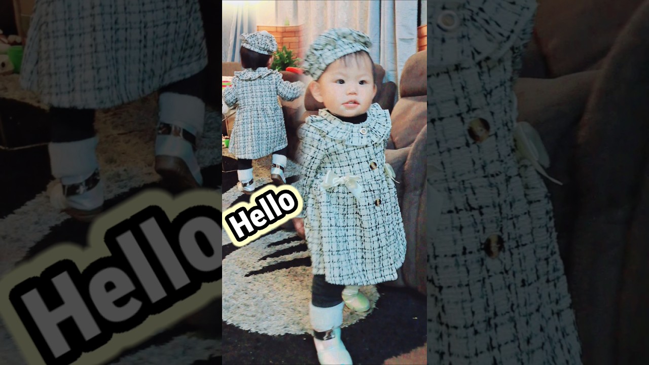 Cute baby walking activities |baby completed 15 month 