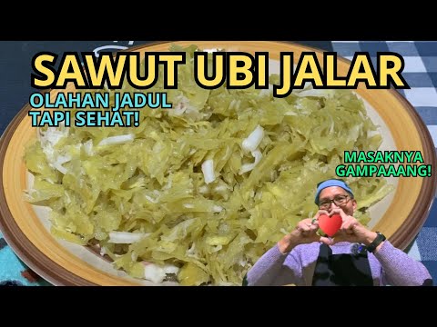 Cara Membuat Sawut Ubi Jalar