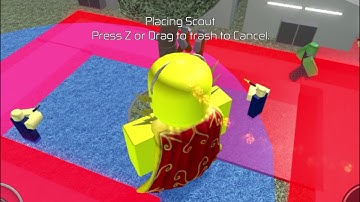 How Far Can You Go With Only Scouts In Tower Battles? (Roblox Adventures)