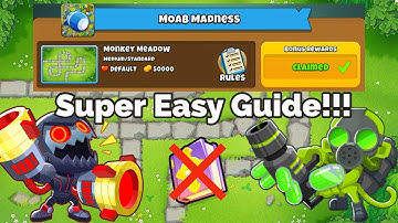 How to Beat The New Quest “Moab Madness!” Super Easy Quest (No Monkey Knowledge)
