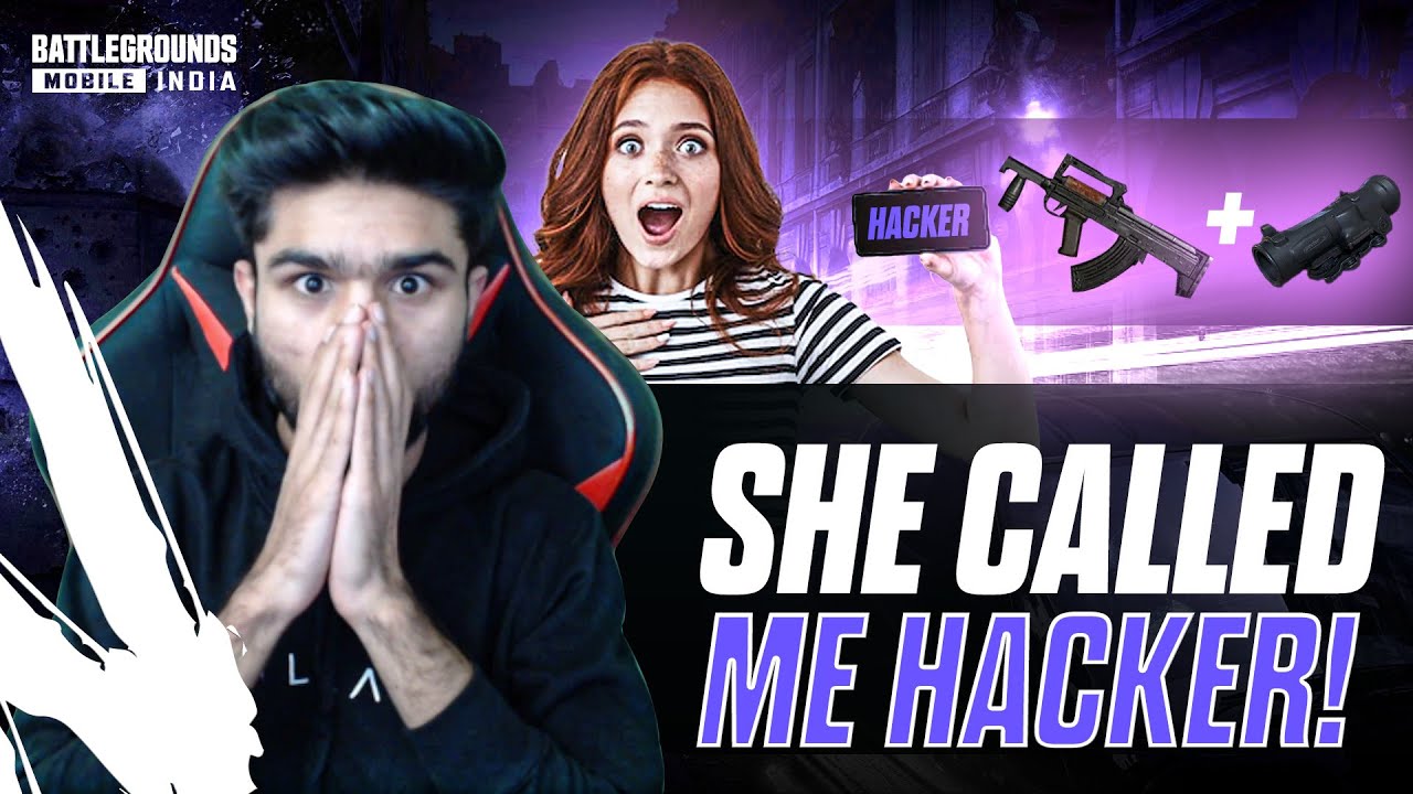 Random Girl Called me Hacker in BGMI | GODL LoLzZz | BGMI Highlight