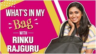 What's In My Bag ft. RINKU RAJGURU | Fashion & Lifestyle | MAKEUP | 7th Feb 2020