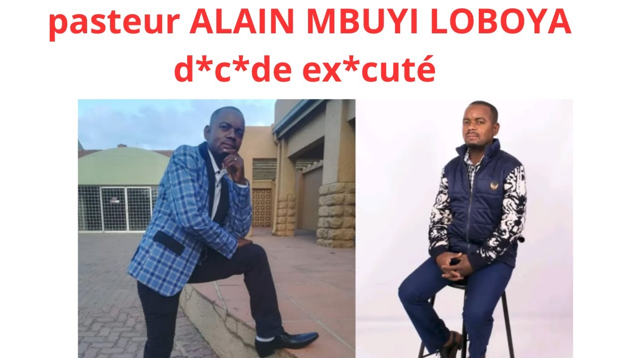 LE PASTEUR ALAIN MBUYI LUBOYA D*C*DE EX*CU*TE DANS SA VOITURE AVEC SA COPINE