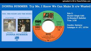 Donna Summer - Wasted (Single Edit)