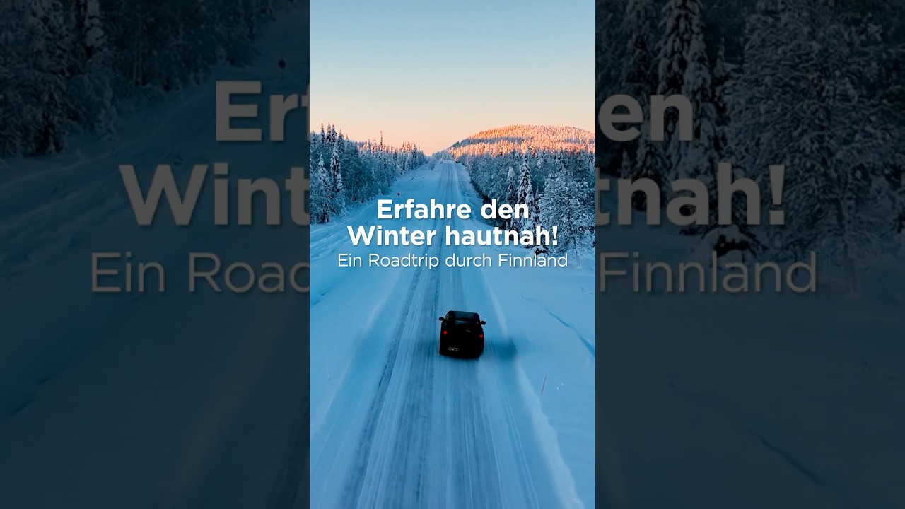 Verschneite Landschaften, Santa-Claus-Romantik und Nordlichter