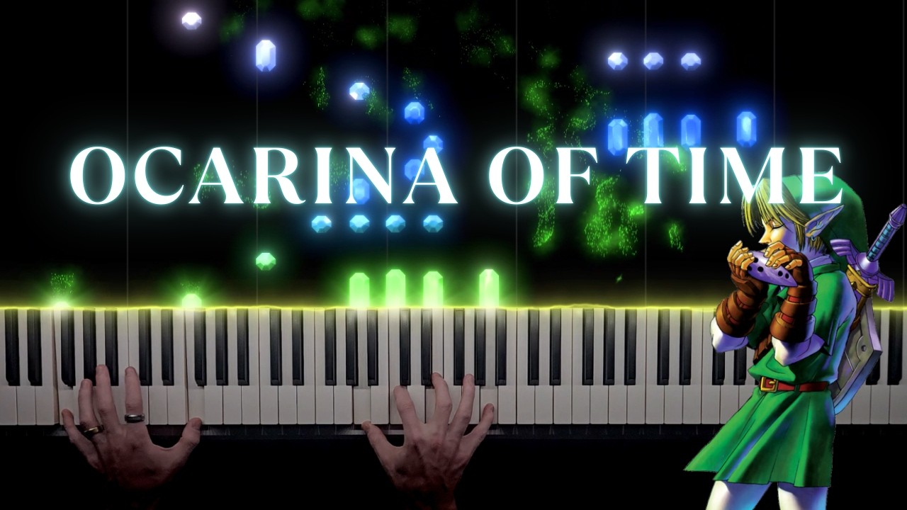The Legend of Zelda: Ocarina of Time Title Theme (Nostalgic Piano Cover)