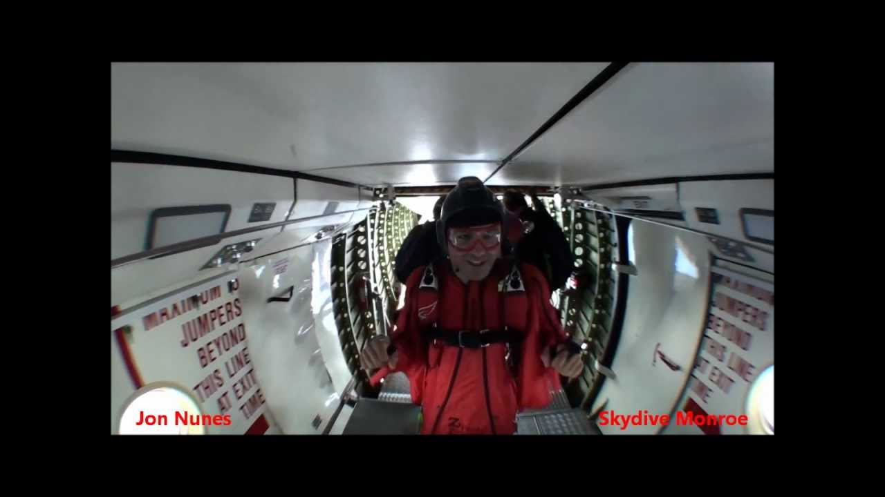 wingsuit at skydive monroe              Jon Nunes