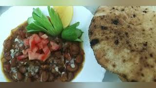 Ful medames with chicken Curry sauce recipe.