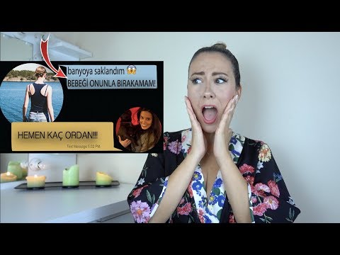 GELMİŞ GEÇMİŞ EN KORKUNÇ MESAJLAŞMA (BEBEK BAKICISI ?) - Reaction