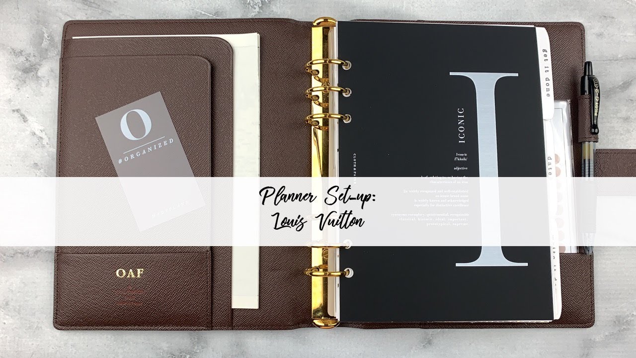 Louis Vuitton Agenda Refill Medium Louis Vuitton Agenda Refill Medium