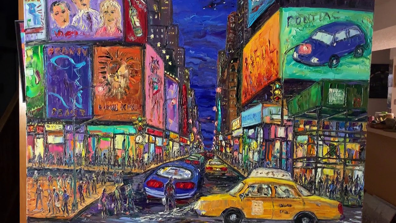 TIMES SQUARE WITH SCAFFOLD