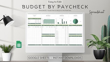 How to use Budget by Paycheck Spreadsheet - Step-by-step Instructions