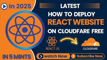 How to Deploy React Website on Cloudflare Pages | Step-by-Step Tutorial In 2025