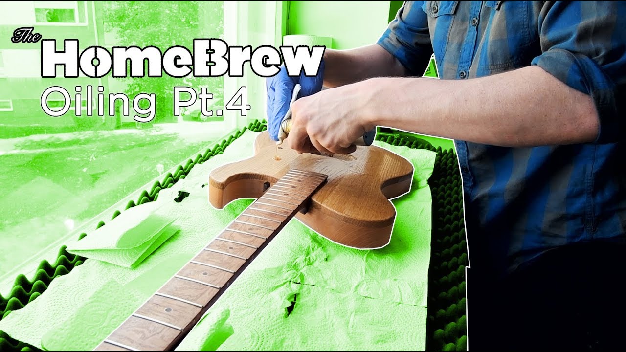 Buffing A Guitar Oil Finish YouTube