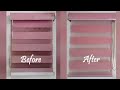 How to Clean Roll Up Combi Blinds #koreanblinds