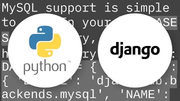Setting Django up to use MySQL