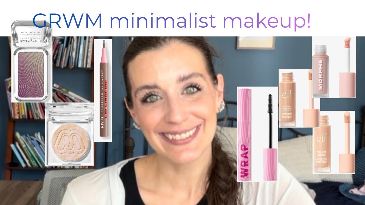 GRWM minimalist “clean girl” natural makeup! 
