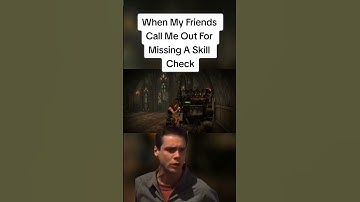 When You Friends Call You Out For Missing A Skill Check #shorts #dbd #dbdshorts