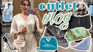 Luxury OUTLET vlog - Shopping at San Francisco Premium Outlets Livermore 2024 | YSL, Prada & more