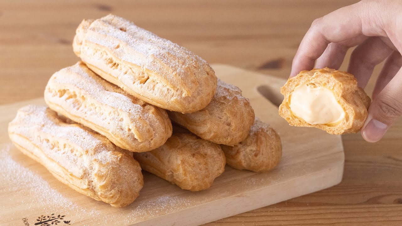 Эклер со сливочным сыром