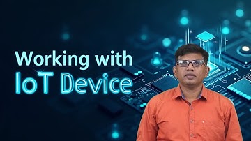Werken met IoT-apparaten door dhr. P. Shiva Kumar