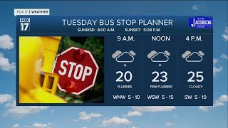 Monday Evening Forecast Dec 6, 2021