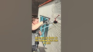 Premium Base Coat Application on Poor-Condition Block Work | Render Pump Machine in Action