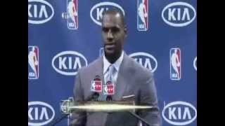 LeBron James MVP speech 2012 - Thanks his mother Gloria