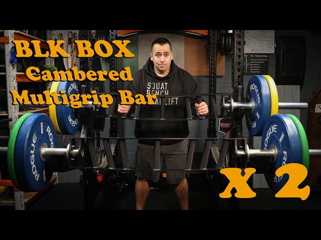 Blk Box Cambered Multigrip Bar review x 2 