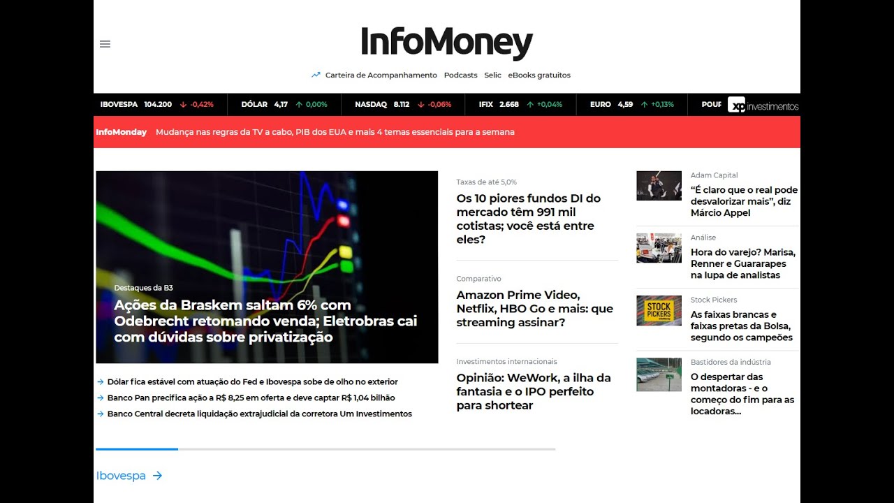 O InfoMoney está de cara nova!