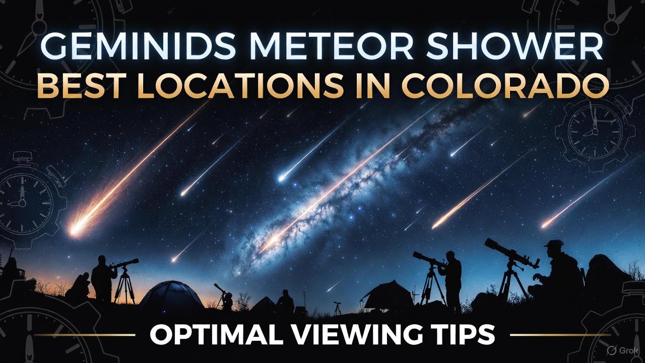 Наблюдайте за захватывающим метеорным потоком Геминиды в Колорадо!