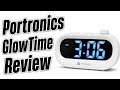 Portronics GlowTime LED Desk Clock Review | Best desk clock under 600 | Aesthetic Desk Clock