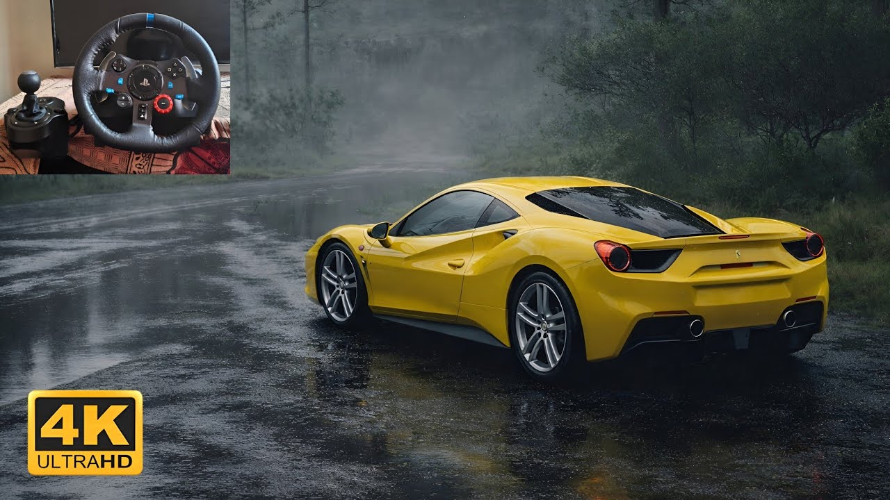 Ferrari 488 GTB | Logitech G29 With Shifter  | Forza Horizon 5 | 4K 60FPS