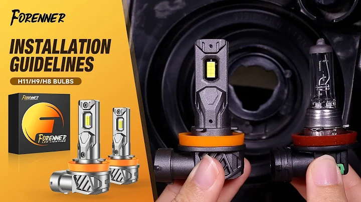 Fahren E20 H11 LED Bulbs Installation – Easy DIY Headlight Upgrade!