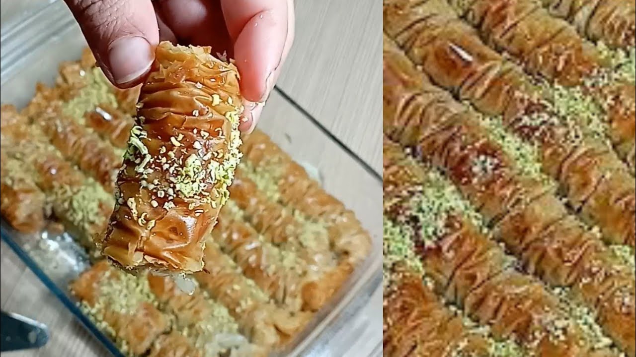 بقلاوة تركية مبرومة نكهة الاصلية  Spécial ramadan  🌙