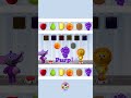 Learn Colors With Fruits Ver 2 #kidsvideos #shorts #learingvideos #shortsfeed Kent The Elephant