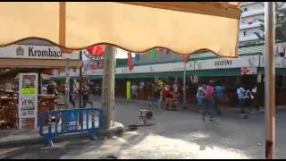 Batalla campal en el Arenal Mallorca