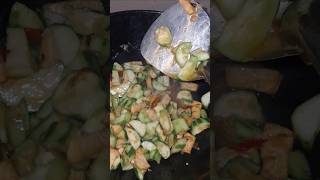 Tumis oyong dan tahu enak banget ya #food #masakan #kuliner #makan #tumisoyong #tumis