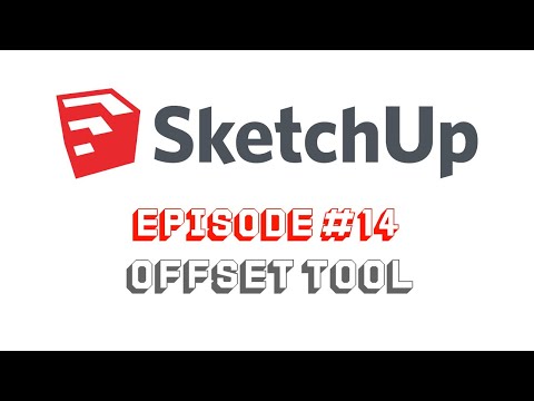 SketchUp Tutorial Episode 14 Offset Tool