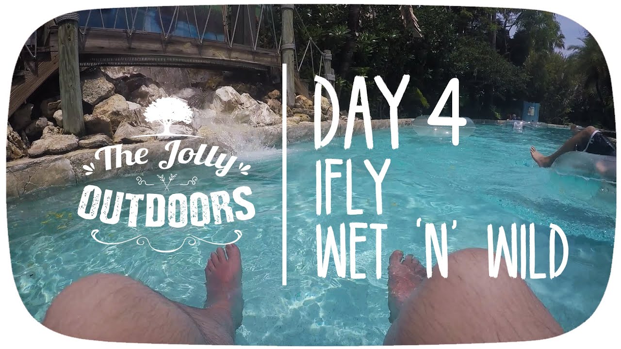 Day 4 - iFly and Wet 'n' Wild - Orlando Florida Holiday Vlog Video
