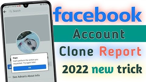How To Update Report Tricks। pretending report facebook account 2021। clone update report new tricks