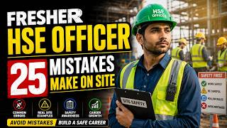 25 Mistakes Fresher HSE Officers Make on Site | Safety Officer Common Mistakes