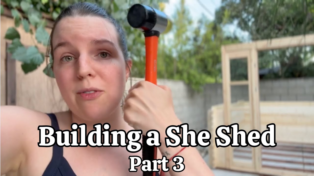 Building a She-Shed (Part 3)