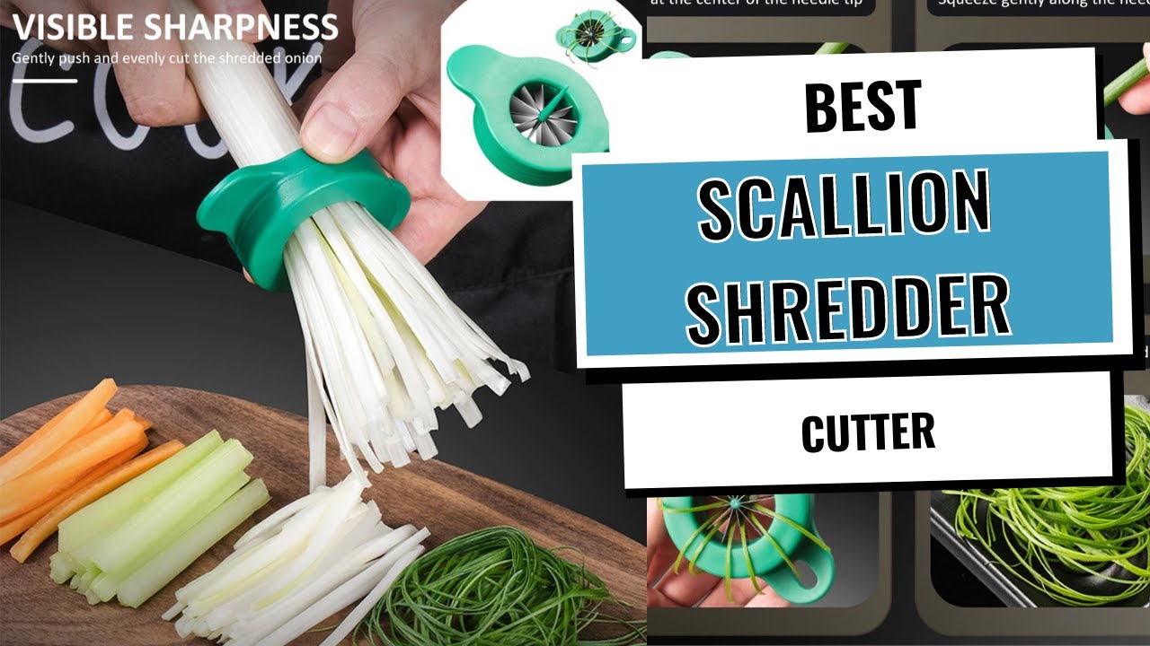 Vegetable Scallions Cutter Shred Silk Knife Easy Green Onion Grater Speedy  Food Chopper Vegetable Shredder Kitchen Accessories - AliExpress