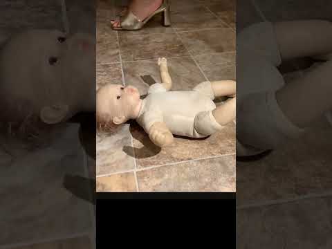 Toy Doll Crush Walkover ASMR Crush Fetish in Golden Mules Sticky Sweaty Feet 2  #shorts #asmr #india